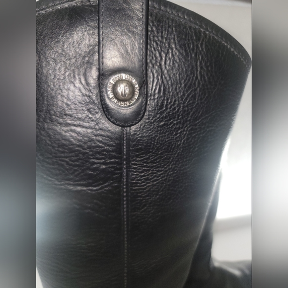 FRYE Boots ~Melissa Double Sole Tall Equestrian Leather Western Riding Boot - Picture 6 of 6